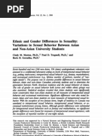 Download Ethnic and gender differences in sexuality Variations in sexual behavior between Asian and non-Asian university students  by InterestingScience SN74363269 doc pdf