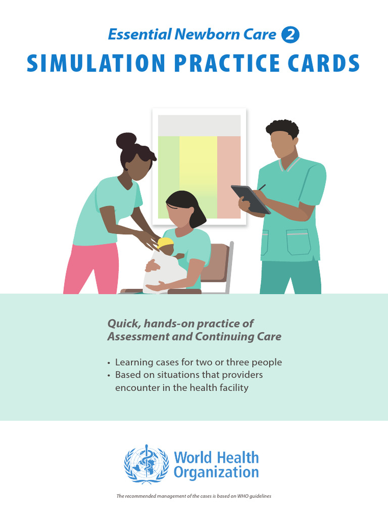 Essential Newborn Care Simulation Cards | PDF | Infants | Childbirth