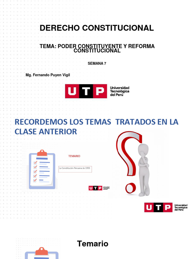 Poder Constituyente y Reforma Constitucional | PDF | Constitución ...