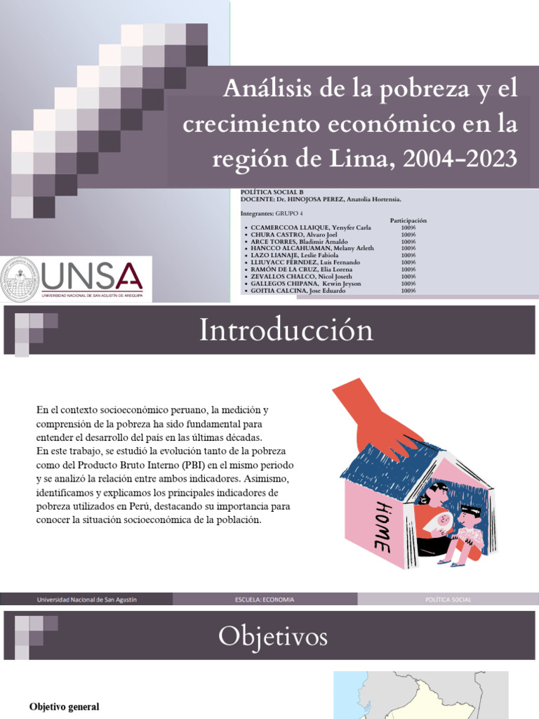 Grupo 4-Análisis de La Pobreza y Crecimiento Económico de La Región de ...