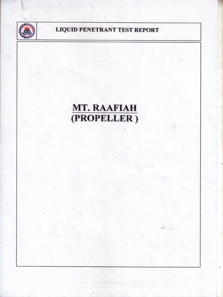 Mt. Rafiah Scan. Preopeller | PDF