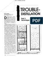 Distillation Column Troubleshooting Part I