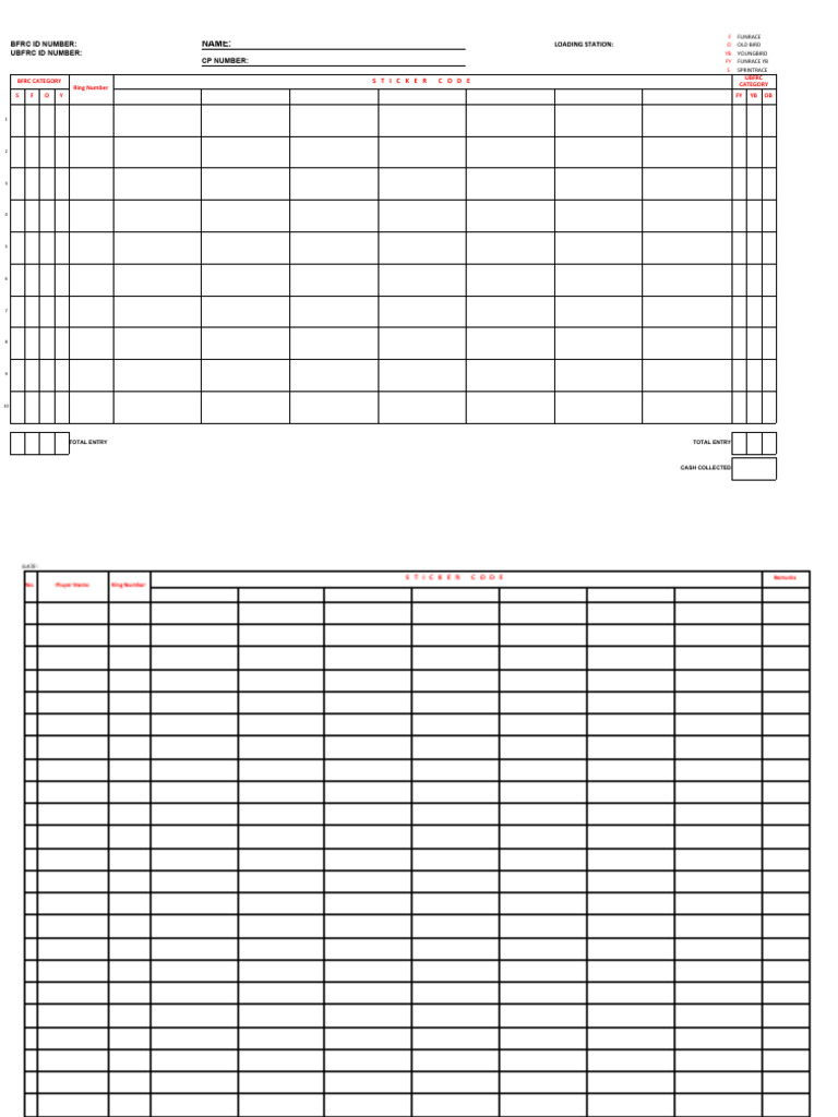 7 Laps Format For Stickers | PDF | Nascar Seasons | Nascar Series