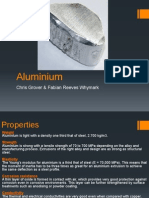Aluminium: Chris Grover & Fabian Reeves Whymark