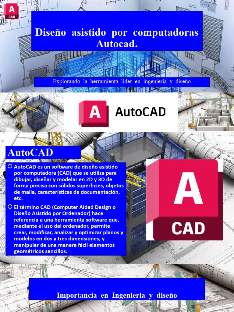 Diseño Asistido Por Computadora AUTOCAD | PDF | Cad automático | Diseño