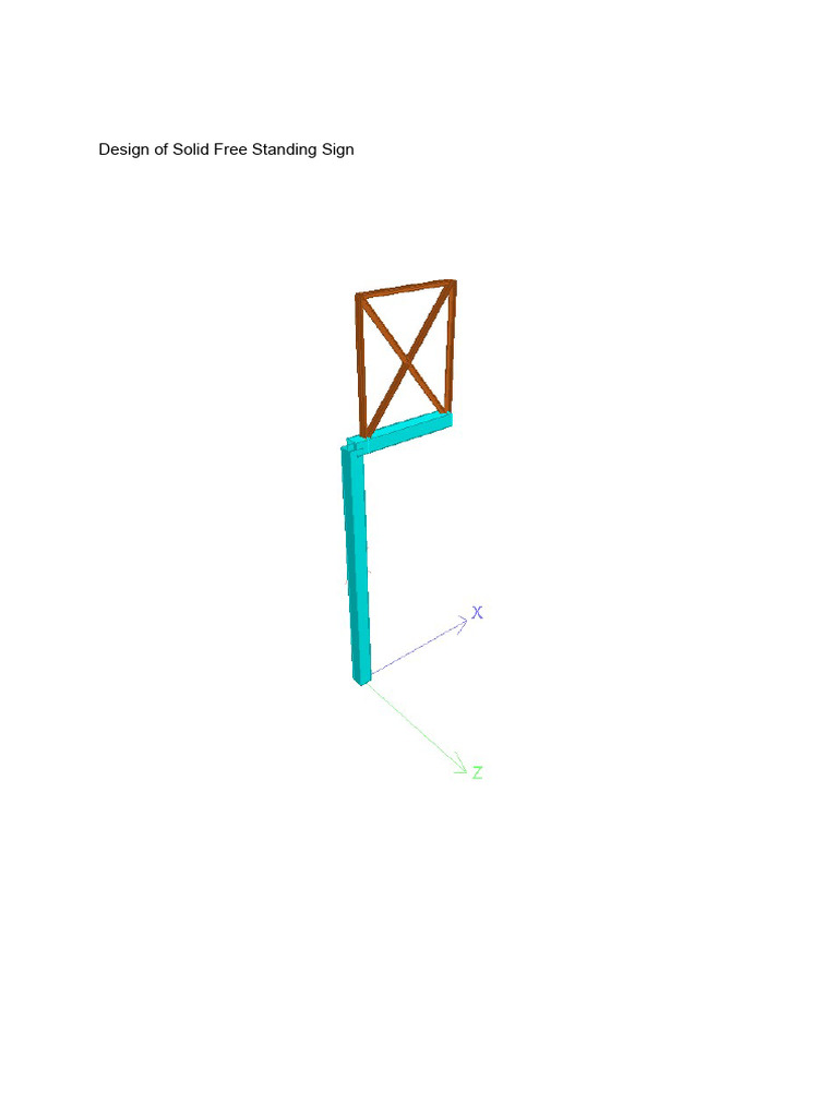 Pylon Sign Design Pdf Physical Phenomena Continuum Mechanics