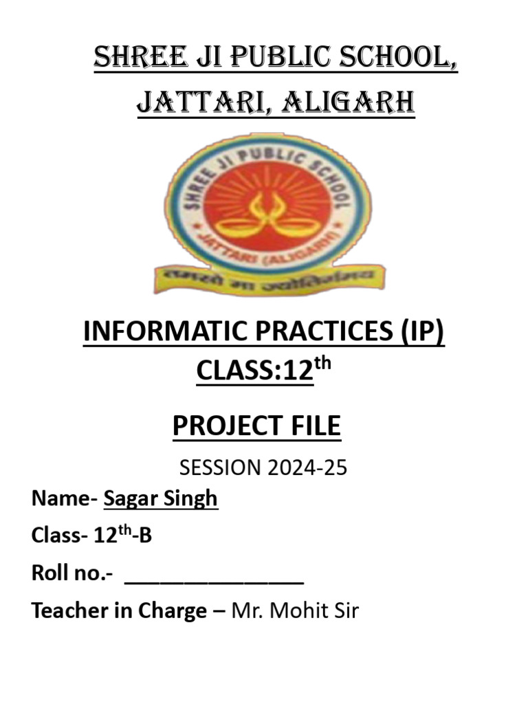 Sagar Singh IP Project Covid-19 Impact | PDF | Biological Globalization ...