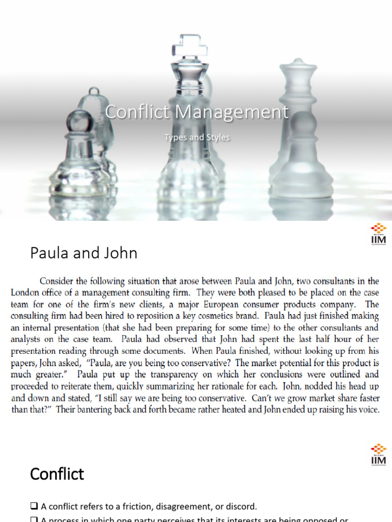 Session 12 Conflict Management | PDF | Emotions | Communication