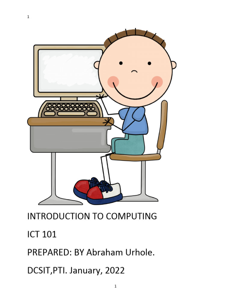 Introduction to Computing: ICT 101 | PDF | Random Access Memory ...