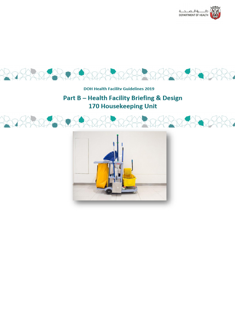 Housekeeping Unit Design Guidelines | PDF | Housekeeping | Computer Network