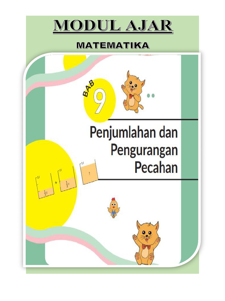 Modul Ajar MTK Kelas 5 Bab 9 | PDF