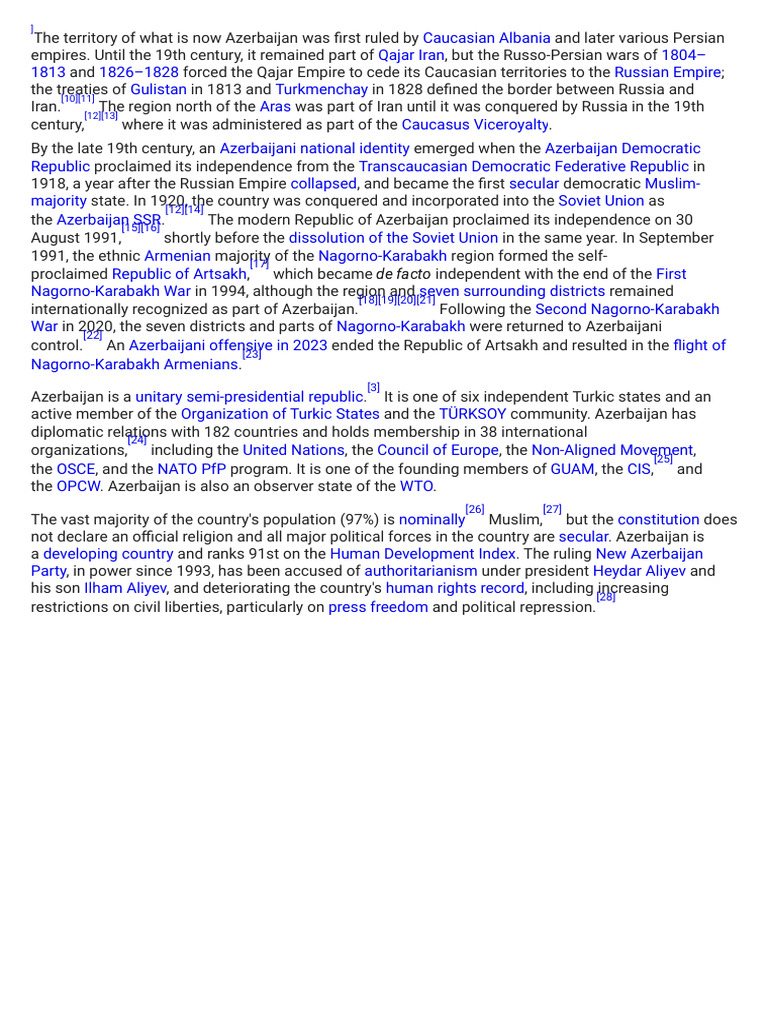 History Of Azerbaijan Download Free Pdf Azerbaijan Caucasus