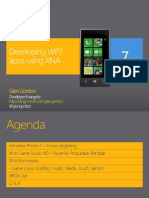 Developing WP7 Apps Using XNA