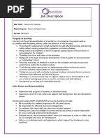 Pl1 Job Description | PDF