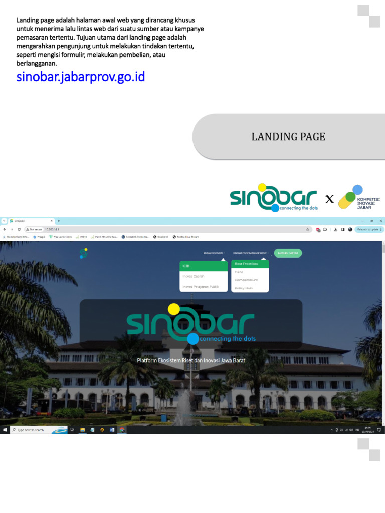 Registrasi User Sinobar - Input KIJB 20241 | PDF