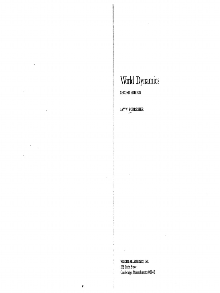 Jay Forrester System Dynamics Pdf Download
