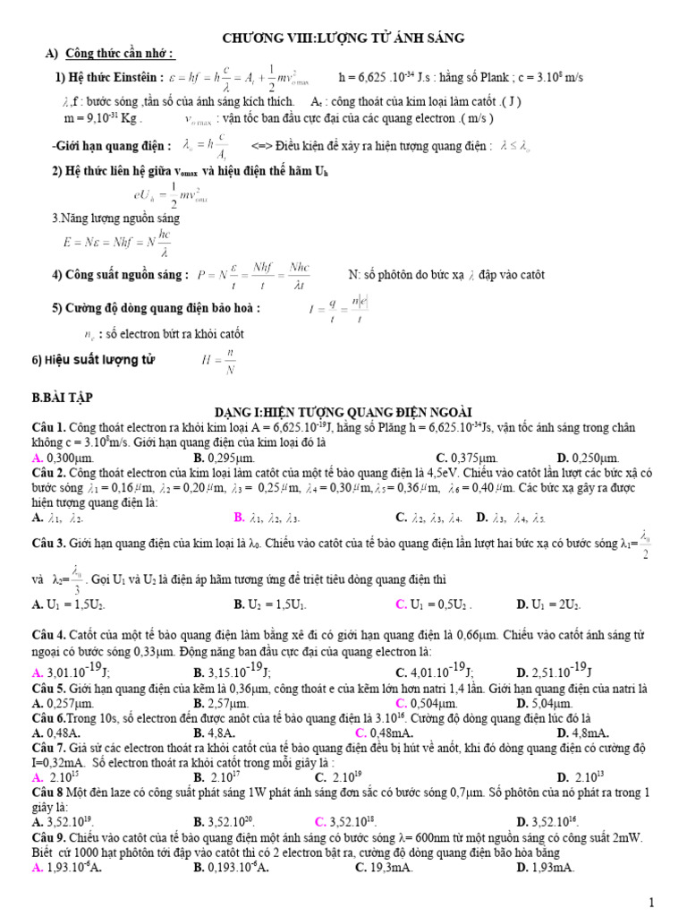 Cac dang bai tap chuong luong tu anh sang pdf
