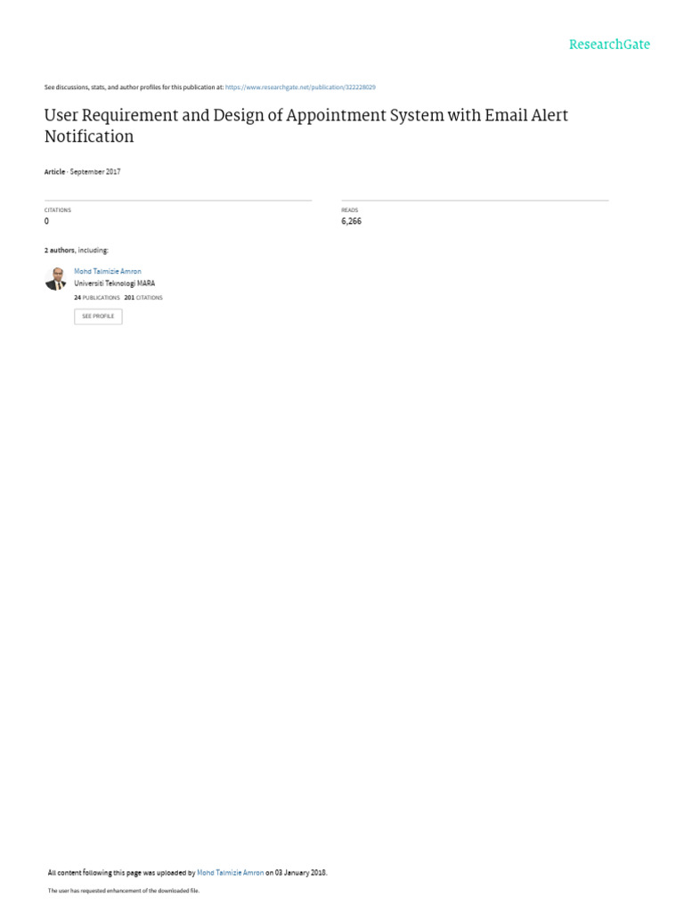 user-requirement-and-design-of-appointment-system-with-email-alert