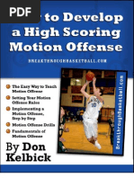 Motion Basketball Offense Sample