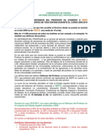 Informe Defensor Del Profesor 2011