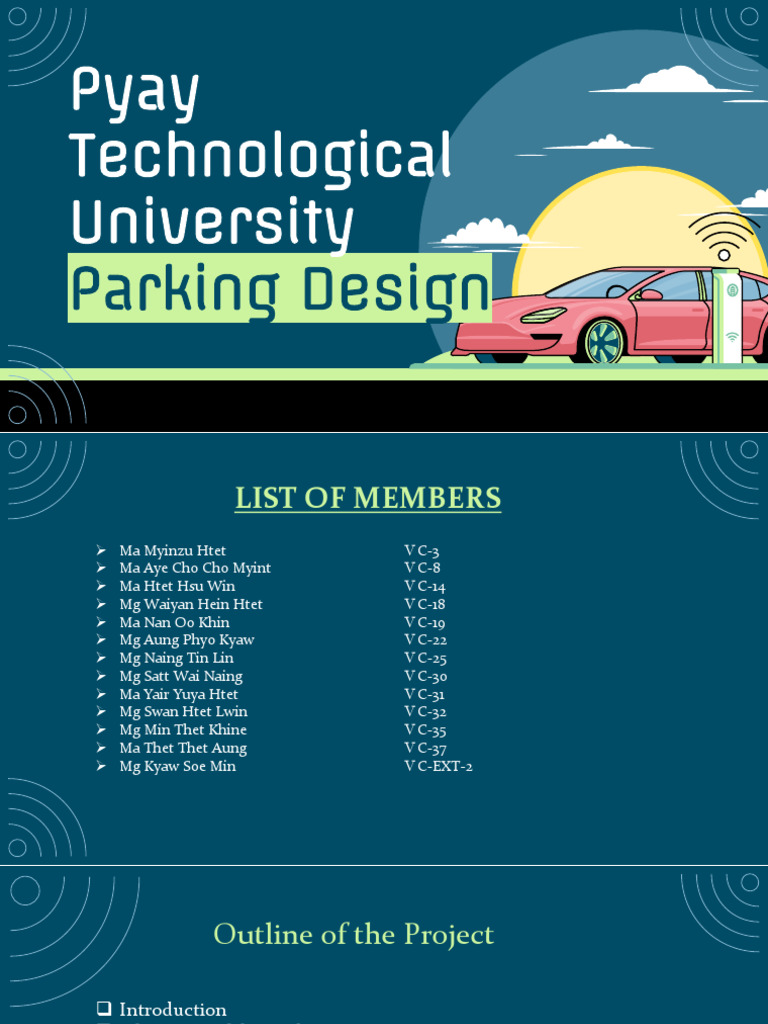 Ptu Parking Project Demo Pdf Surface Runoff Stormwater