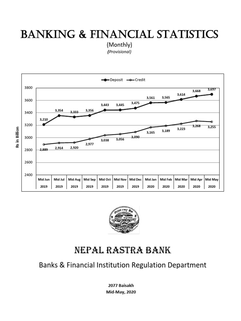 Nepal Banking Statistics May 2020 | PDF | Banks | Deposit Account