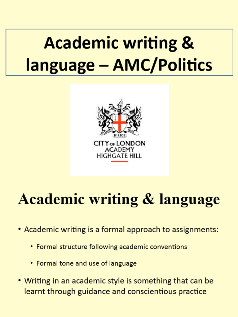 Bitesize Academic Writing Language | PDF | Essays | Writing
