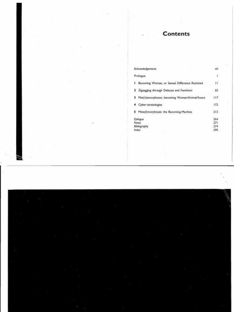 BRAIDOTTI Metamorphoses 2002 | PDF | Gilles Deleuze | Thought
