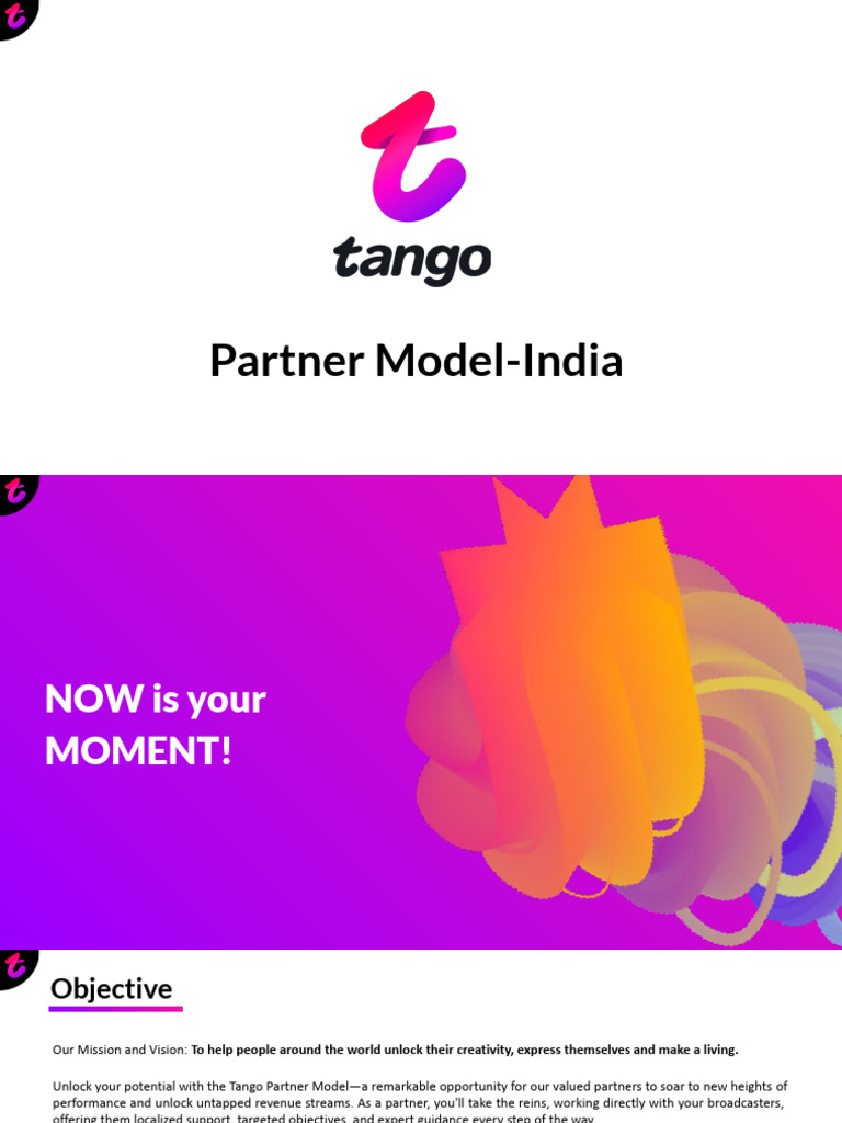 Tango Partner Opportunity India | PDF