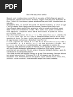 Carta Ao Novo Convertido