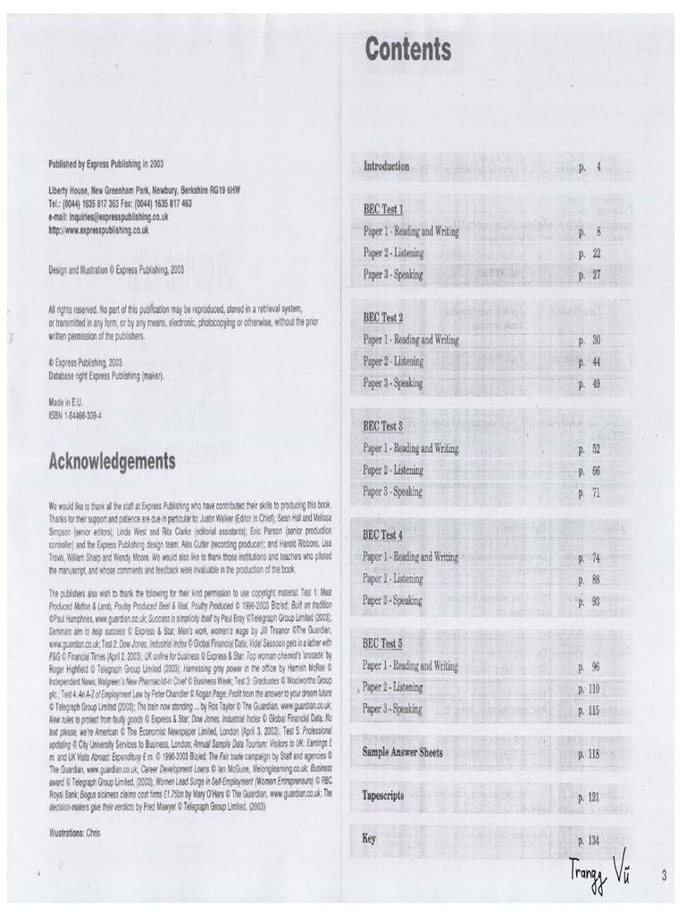 307125115 Practice Tests for the BEC Preliminary With Answers (1) | PDF