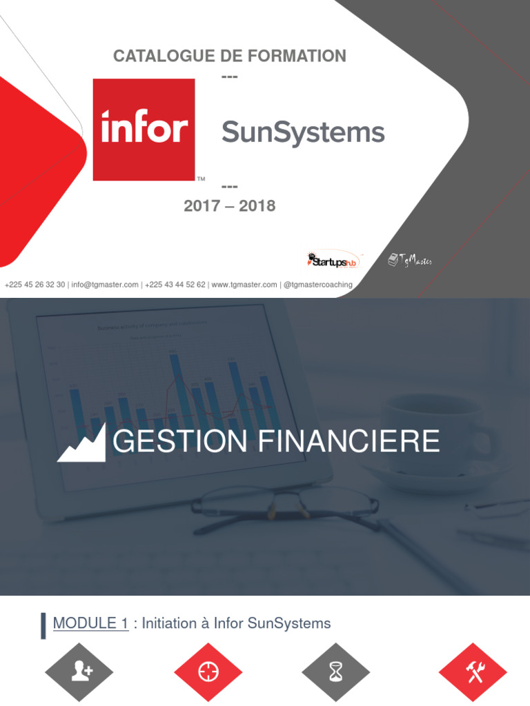 Formation Infor SunSystems 2017-2018 | PDF | Facture | Comptabilité