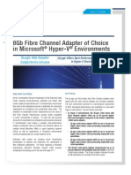 White Paper FC Adapter of Choice in MS Hyper-V Environments