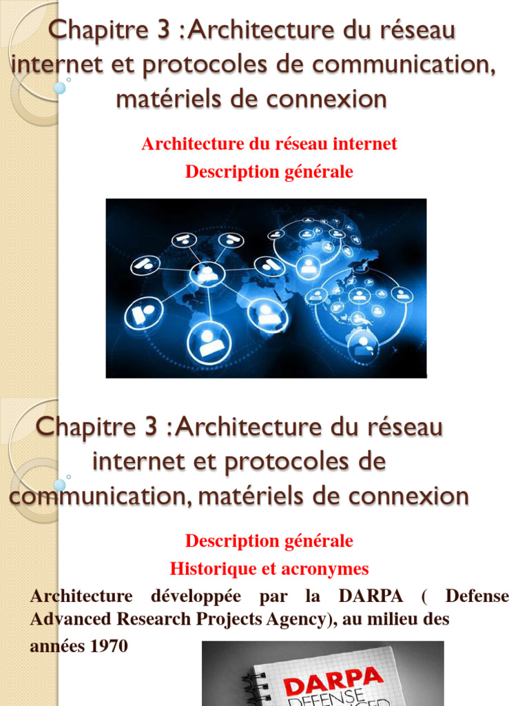 Architecture et Protocoles Internet | PDF | l'Internet | Réseau ...