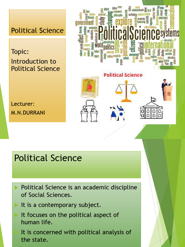 Introduction to Political Science Basics | PDF | Science | Political ...