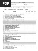 Penilaian MMSE dalam Bahasa Melayu | PDF