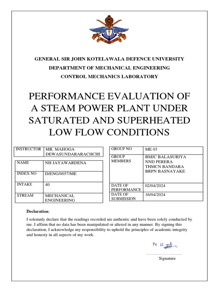 D Eng 23 0057 Me 16 04 2024 | PDF | Steam | Boiler