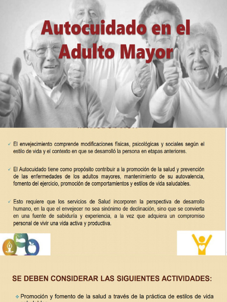 Adulto Mayor 2.0 | PDF | Enfermería | Cuidado de la salud