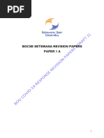 BGCSE Setswana Paper 2 | PDF