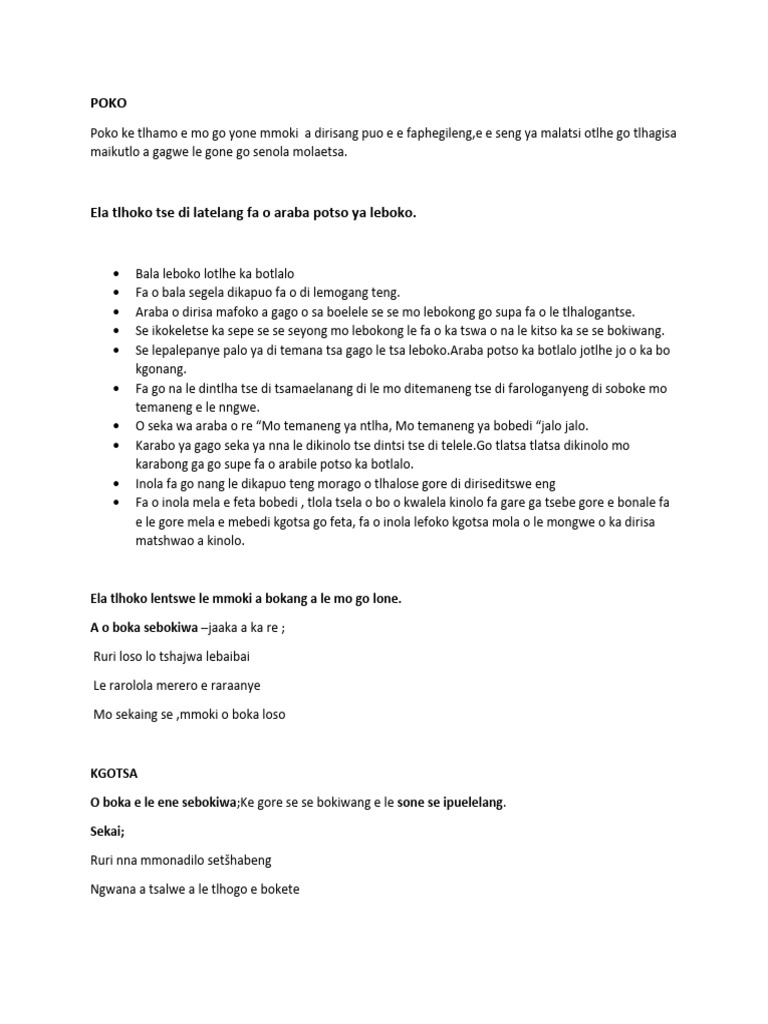 Poko | PDF