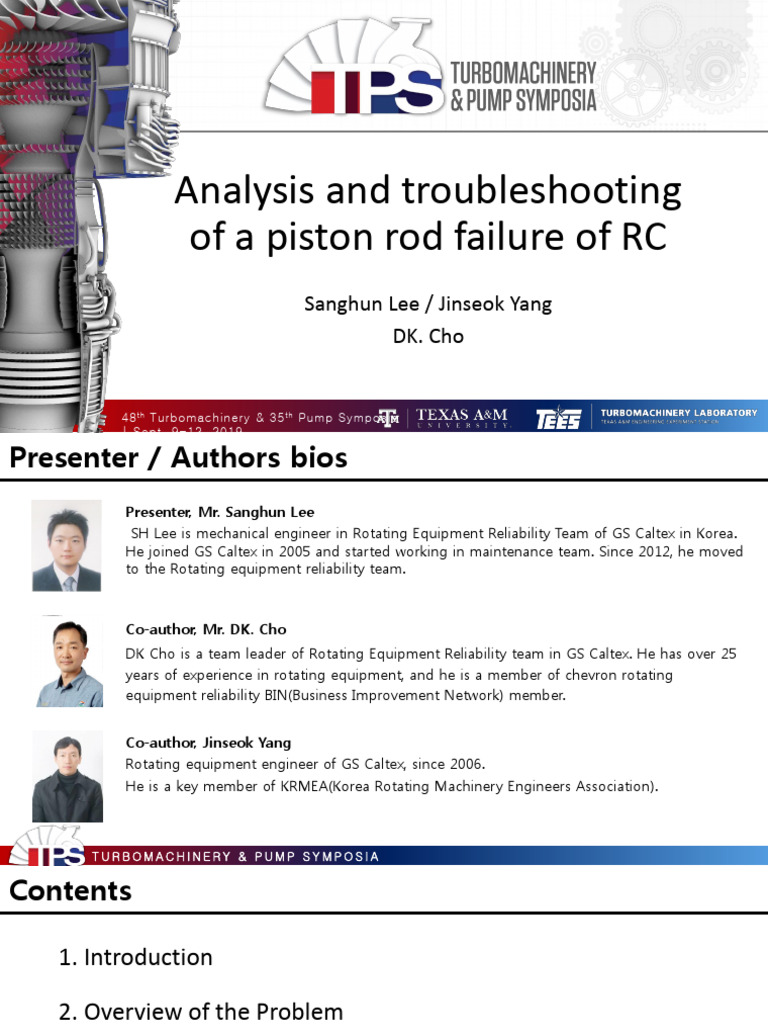Piston Rod Failure Analysis in Compressors | PDF | Strength Of ...