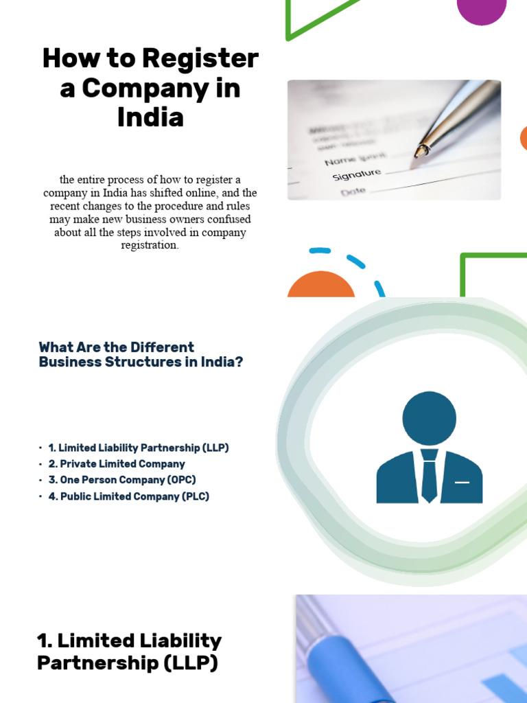 How To Register A Company In India Pdf Limited Liability