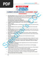 00 Current Affairs Latest Updated | PDF | Economies | Business