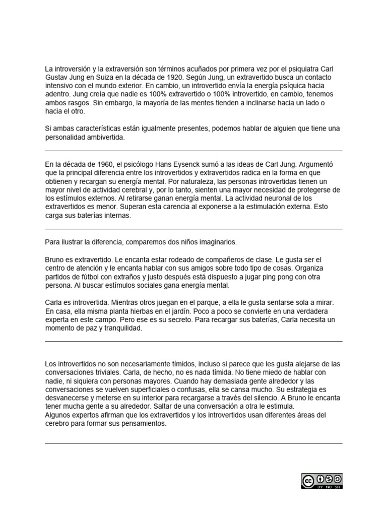 Teoría De Carl Jung Sobre Extravertidos Introvertidos Y Ambivertidos
