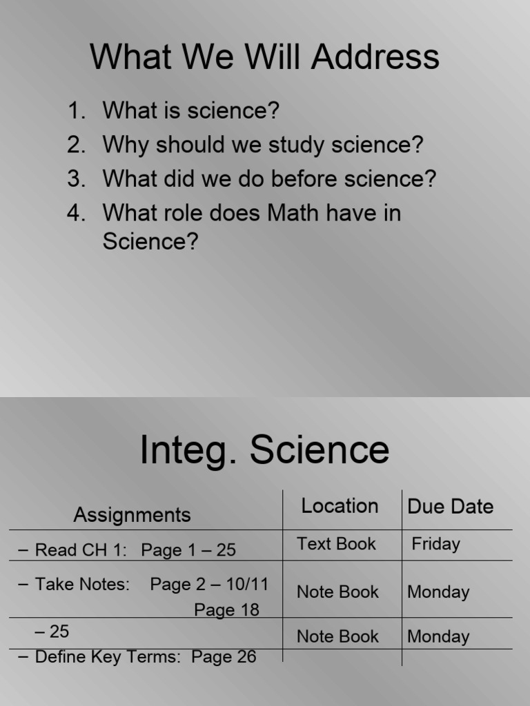 Science and The Scientific Method | PDF | Experiment | Scientific Method