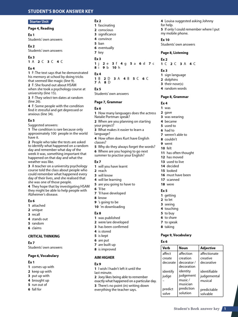 Prospects Key | PDF | Science