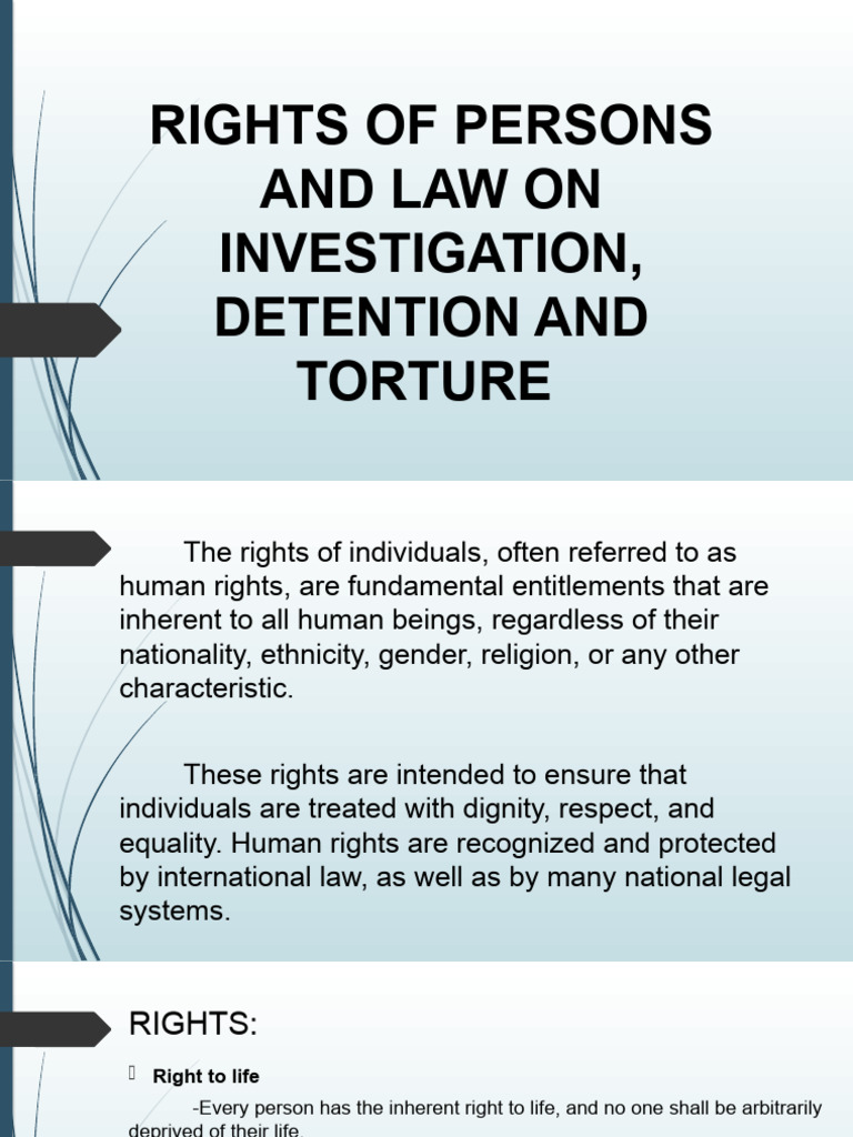 Human Rights and Criminal Investigation | PDF | Forensic Science | Rights