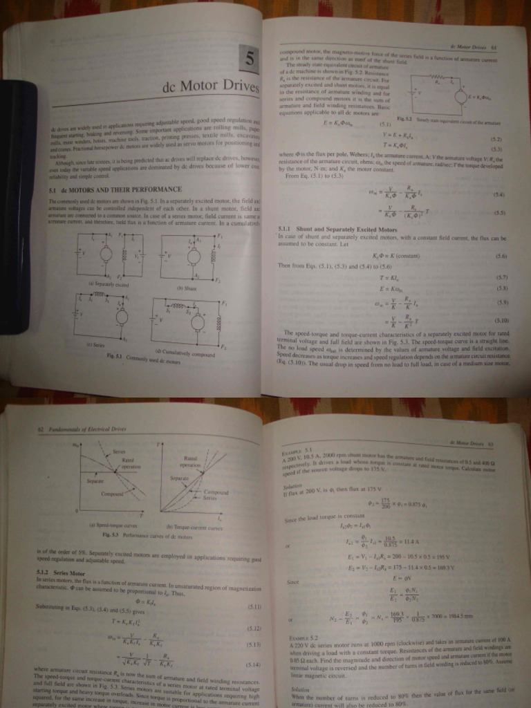 Fundamentals of Electric Drives GK Dubey 35 74 PDF