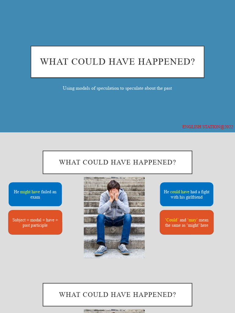 Modals of Speculation in English | PDF