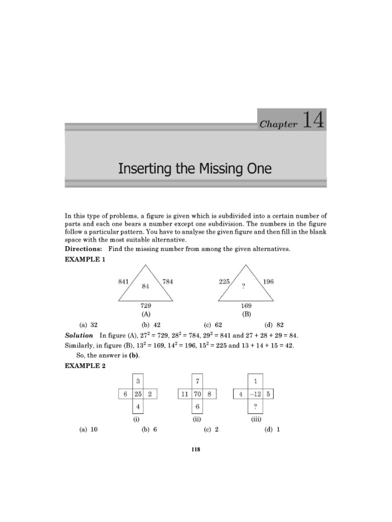 Chapter 14 - Inserting The Missing One | PDF